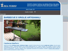 Tablet Screenshot of ideaferro.com